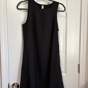 Freedom Trail by Kyodan Black Athletic Dress Sleeveless Pockets Lightweight XS